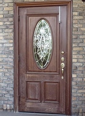 スエーデンドア塗装講じ前西東京市 スウェーデン玄関ドア塗装工事前西東京市